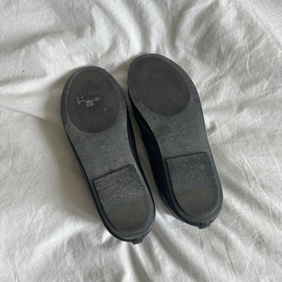The Row Leather Ballet Flats black size 38.5 sold out most everywhere - Picture 5 of 12